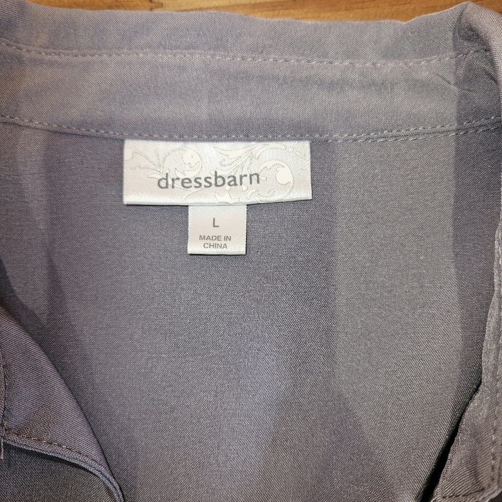 Grey button up - Picture 3 of 5